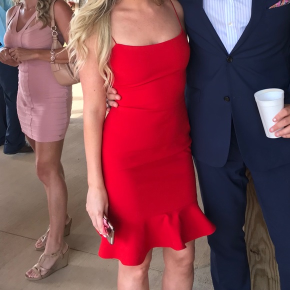 Likely banks flounce sheath dress Clearance